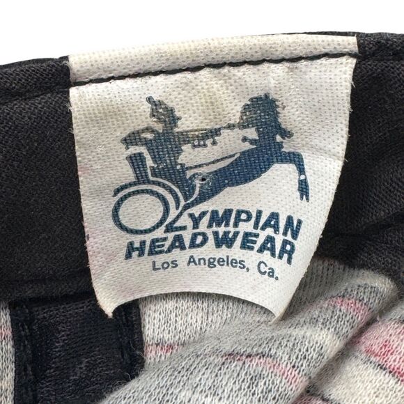 Vintage Chicago Bulls Snapback Hat Starter Bob Lanter Red Black White USA Made - Picture 10 of 10